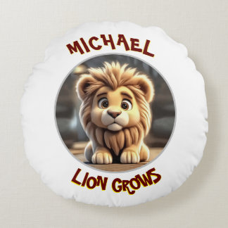 Lejon växer rund kudde