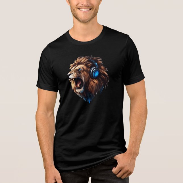 Lejon vide t shirt (Framsida)