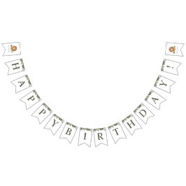 Lejon Vild En födelsedagsbanderoll Vimplar