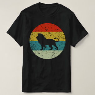 lejon vintage silhuett 70 s t shirt