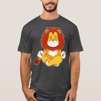 Lejon Yoga Fitness Meditation T Shirt