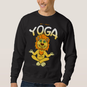 Lejon Yoga Sport Fitness 1 Lång Ärmad Tröja