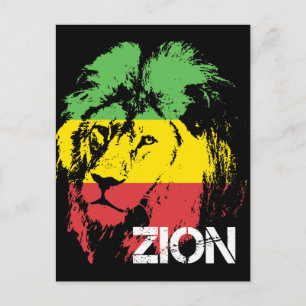 Lejon Zion Vykort