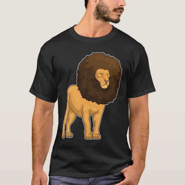 Lejona Afro Hairs T Shirt (Framsida)