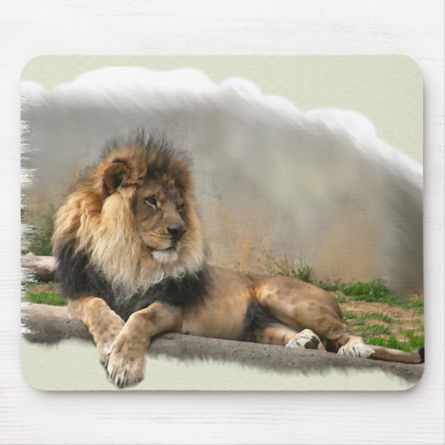 Lejona Älskare Art-gåvor Musmatta (Framsidan)