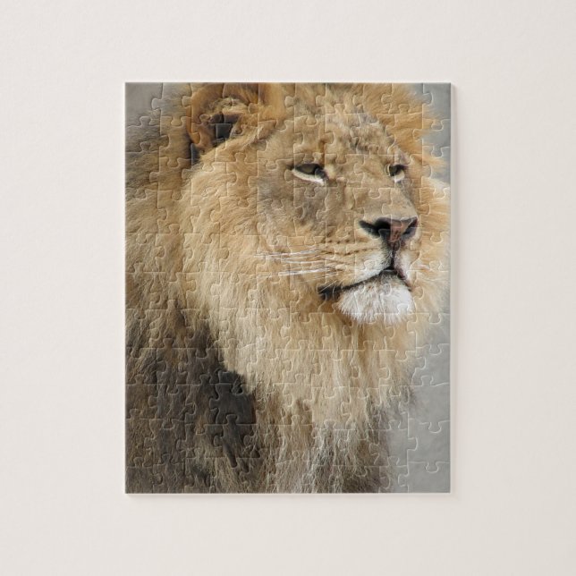 Lejona Älskare Art Pussel (Vertikal)