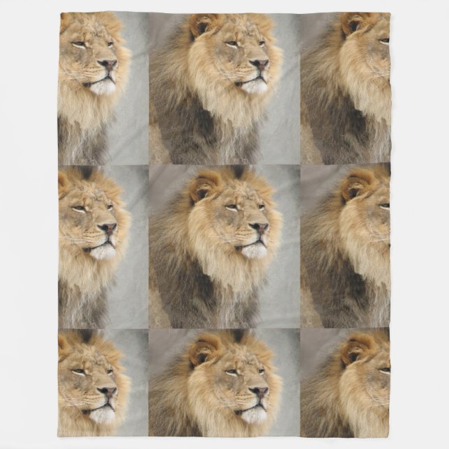 Lejona Älskare-gåvor Fleecefilt (Framsidan)