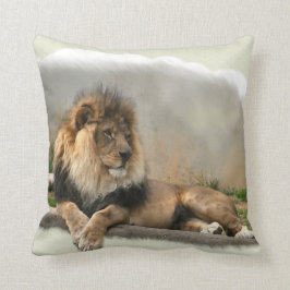 Lejona Älskare Kung i Jungle Kudde