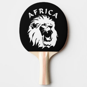 Lejona Ansikte AFRIKA Pingisracket