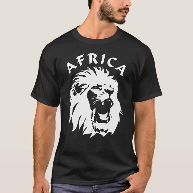 Lejona Ansikte | AFRIKA T Shirt (Framsida)