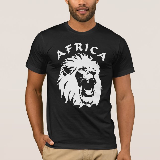 Lejona Ansikte | AFRIKA T Shirt (Framsida)