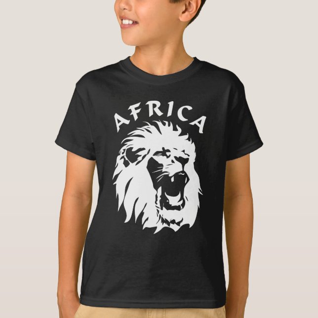 Lejona Ansikte | AFRIKA T Shirt (Framsida)