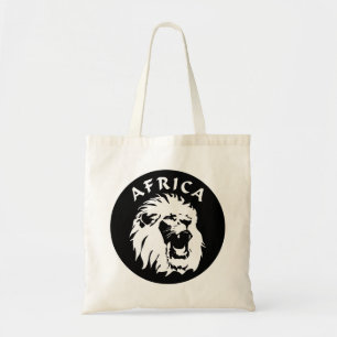 Lejona Ansikte AFRIKA Tygkasse