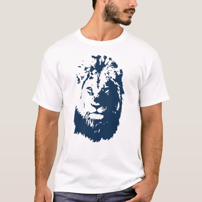 Lejona ansikte t shirt (Framsida)
