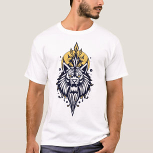 lejona ansikte t shirt