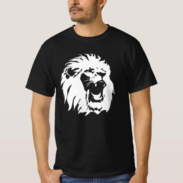 Lejona Ansikte T Shirt (Framsida)