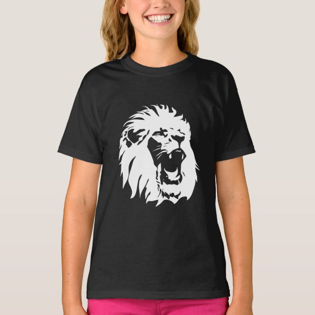 Lejona Ansikte T Shirt (Framsida)