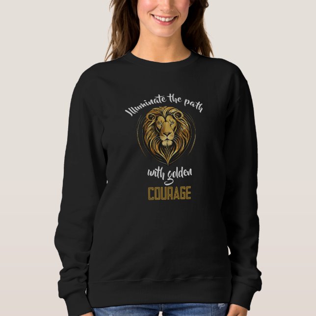 Lejona arvet: Upplyst Väg of Courage T Shirt (Framsida)