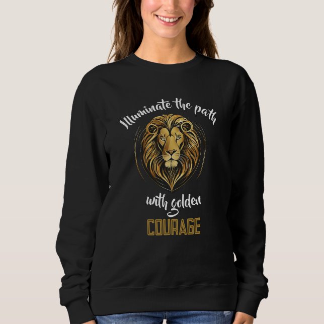Lejona arvet: Upplyst Väg of Courage T Shirt (Framsida)
