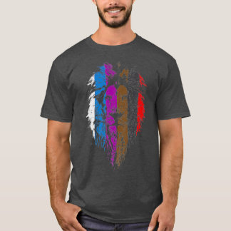 Lejona Bälte Färg Jiu Jitsu för BJJ Jujitsu Gift T Shirt