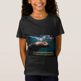 Lejona bubblor under vatten t shirt