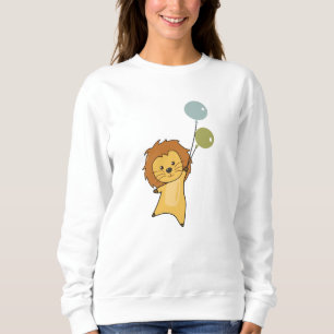 Lejona För barn för grå kattballonger T Shirt