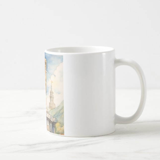 Lejona för Power och Grace Kaffemugg (Höger)