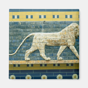 Lejona föreställande Ishtar Magnet