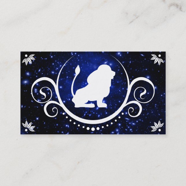 lejona förfiningar visitkort (Framsida)