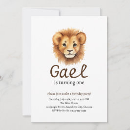Lejona första Kung i jungeldagen Inbjudningar