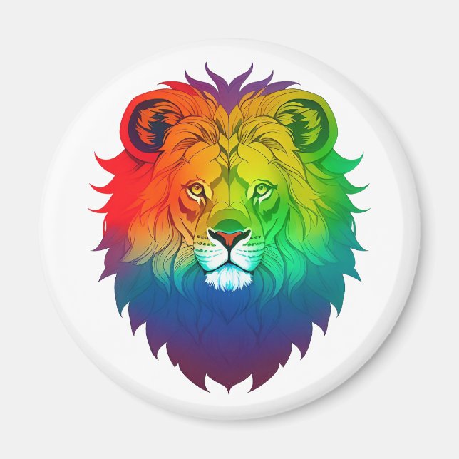 Lejona Gay pride Magnet (Framsidan)