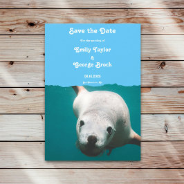 Lejona havskusten Bröllop Spara Datumet