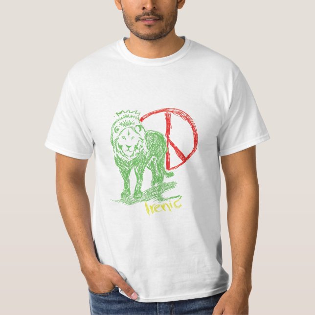 Lejona Irenic Rasta T Shirt (Framsida)