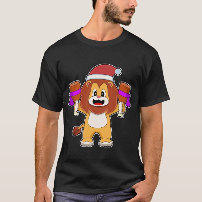 Lejona jul Kött T Shirt (Framsida)