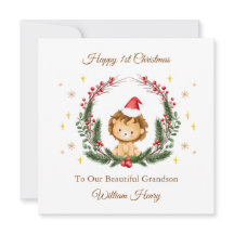 Lejona julklapp för första julklapp