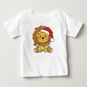 Lejona julvinterdjur Helgdag Lejon T Shirt