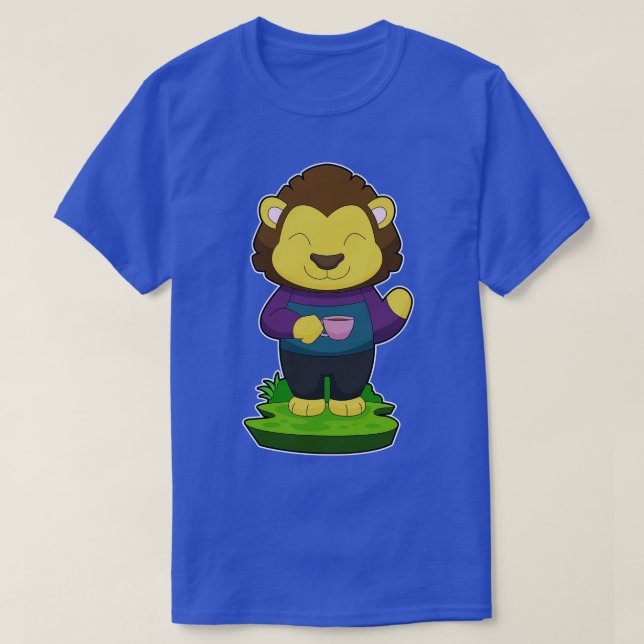 Lejona kaffe Kopp T Shirt (Design framsida)