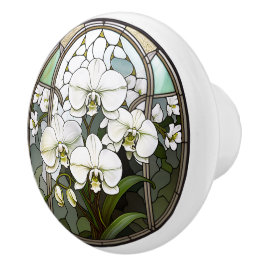 lejona keramiska blommor av faux nedfläckad knopp