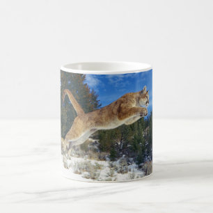 Lejona keramiska kaffe Mugg-bergsberget Kaffemugg