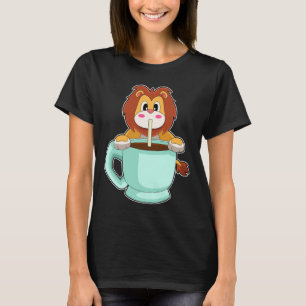 Lejona Kopp-kaffe T Shirt