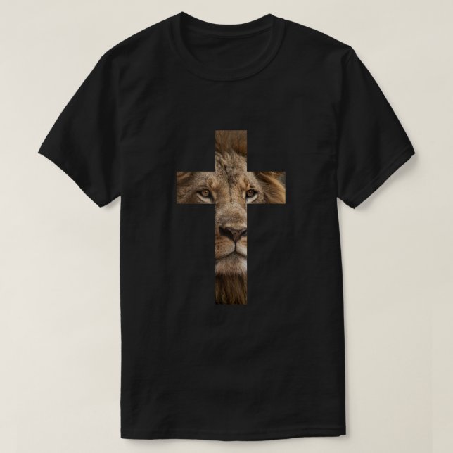 Lejona Kor Kung Lord Jesus Bible Judah T Shirt (Design framsida)