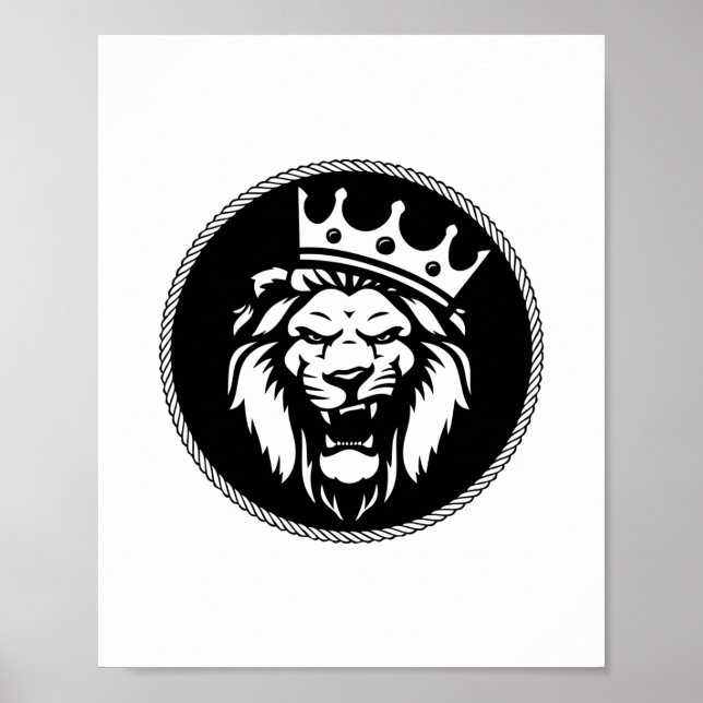Lejona krona poster (Framsidan)