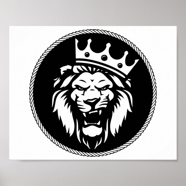 Lejona krona poster (Framsidan)