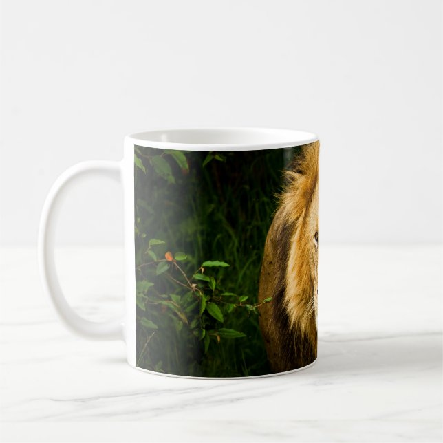 LEJONA KUNG I JUNGLE KAFFEMUGG (Vänster)