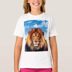 Lejona Kung i skogen T Shirt