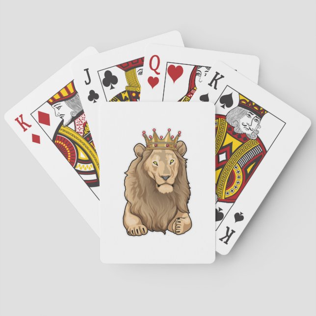 Lejona Kung Krona Casinokort (Baksidan)