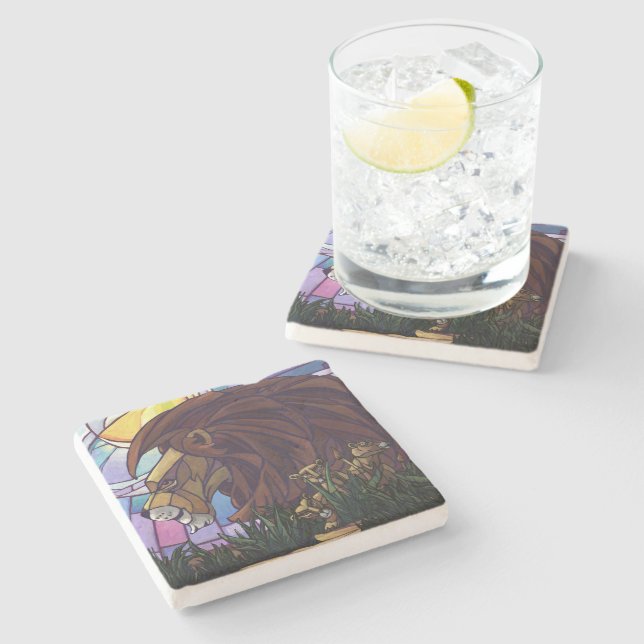 Lejona kung och Unge Stenunderlägg (Sidan)