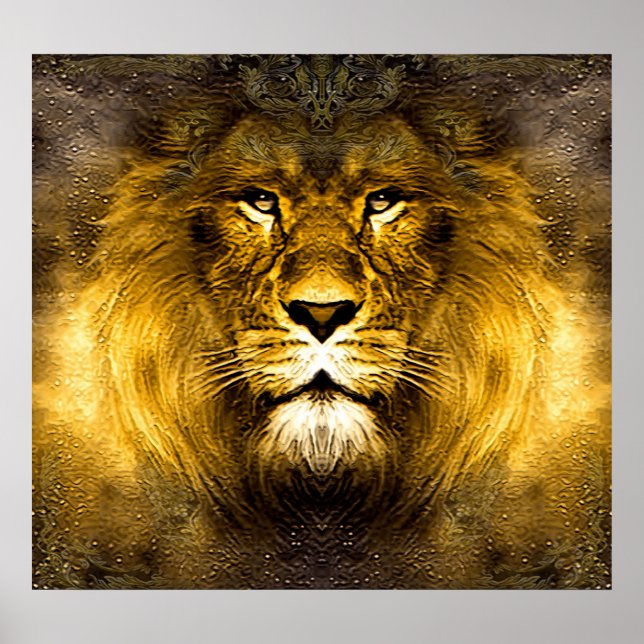 Lejona Kung Poster (Framsidan)