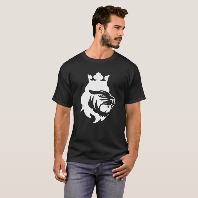 Lejona kung t shirt (Hel framsida)