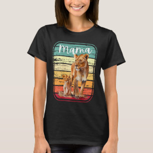 Lejona kvinnans Mamma Lioness New mamma Cute Mamma T Shirt
